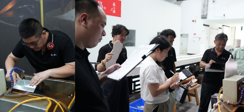 以品牌修磨队迎新考核为契机，张小泉将技艺代代传承！