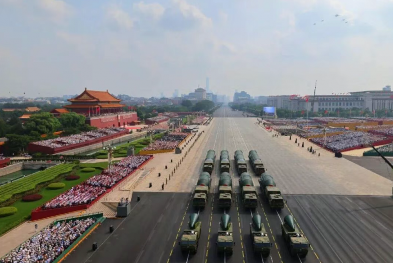热烈祝贺纪念中国人民抗日战争暨世界反法西斯战争胜利80周年大会圆满成功