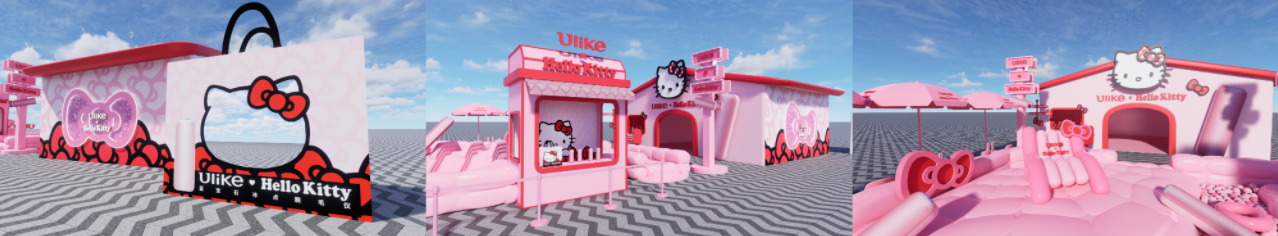 梦幻快闪空降杭州！Ulike×三丽鸥打造公主小屋打卡新地标